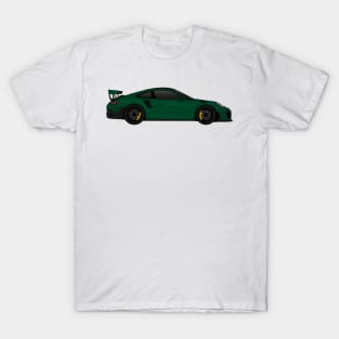 GT2RS Side Dark-Green T-Shirt